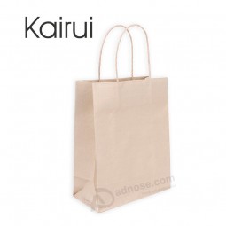 Wholesale customized New Products Daily Custom Brown Craft Paper Bag With Logo Print