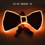 light up flashing event bow tie high brightness