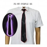 flashing el ties for party, cheap custom el music tie