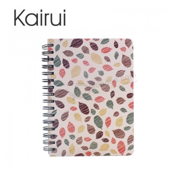 New Arrivals 2018 Custom Flower Design Color Spiral Notebook