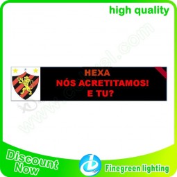 Light Up Round El Advertising Poster With High Brightness