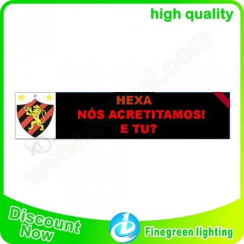 Light Up Round El Advertising Poster With High Brightness