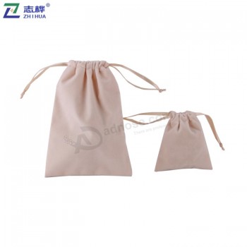 Zhihua MarkE EinfachE, abEr ElEgantE quadratischE FlannElEttE TaschE Schmuck GEschEnktütE