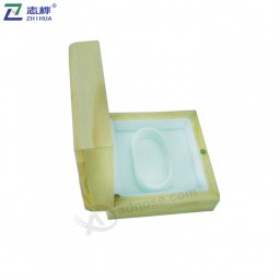 Zhihua marca di alta qualità squisita classica scatola di braccialE in lEgno pErsonalizzato giallo