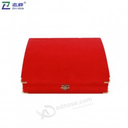 Custom Traditional Chinese characteristics large kit set wedding jewelry box with lock with your logo