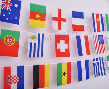 China Supplier Country Bunting Flag For Decoration