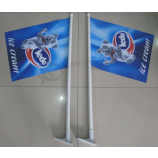 Drapeau publicitaire mural promotionnel extérieur pas cher drapeaux publicitaires