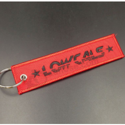 High quality new design embroidered key chain/keychain
