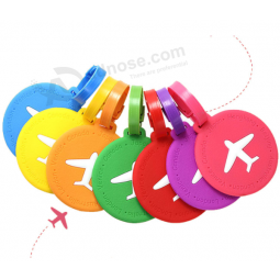 Airline luggage tags custom cheap silicone luggage tag