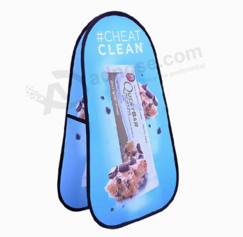 Factory Price Wigh Ground Spikes Flying Pop Up Stand Banner