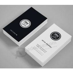 High quality paper visiting card with logo printing