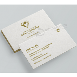 High Quality Debossed business name cards printing