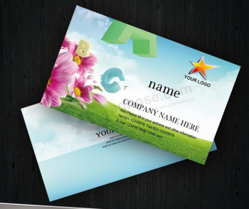 Cheap customized name business paper card factory