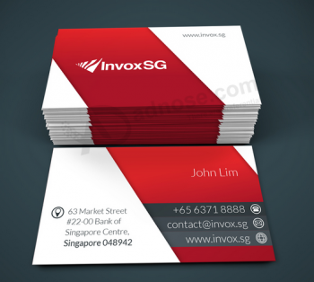 Factory custom paper name card for business