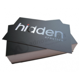 Silver Foil Thick Business Cards Printing