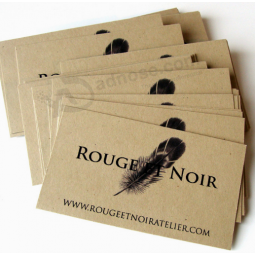 Good Quality Kraft Paper Business Cards Printing