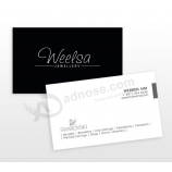 China supplier paper business visit card custom