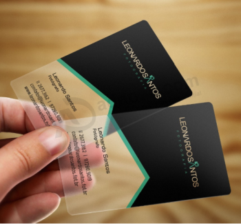Plastic company visiting card pvc business cards