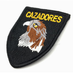 Logo embroidered military patch for uniform wholesale