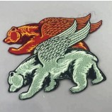 Geborduurde patch, 3d borduur patch met logo