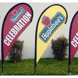 Outdoor Flag Banners Tear Drop Advertising Flag with high quality and any size