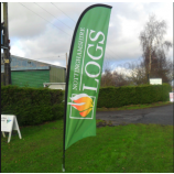 Wholesale Outdoor Marketing Flags/Roadside Advertising Flags with high quality and any size