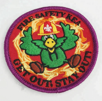 Factory Cheap Custom Fashion Cartoon Woven Patches