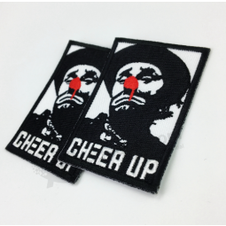 China Made Embroidered Custom Logo Woven Patches