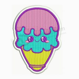 Eco-friendly shape custom clothing embroidered patch