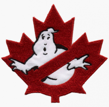 Ghostbusters souvenir patch custom bordado stick-En parches