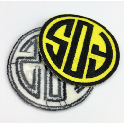 Custom Self-adhesive embroidery badge for clothing