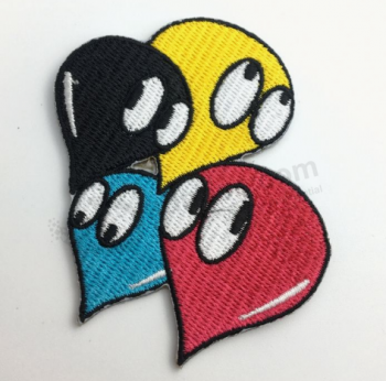 Promotional Custom Lovely Cute Embroidery Cartoon Patches