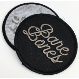 High quality fabric woven label patch for clothing