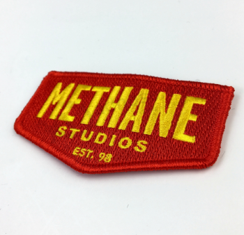 Laser cut School Brand patches for garment