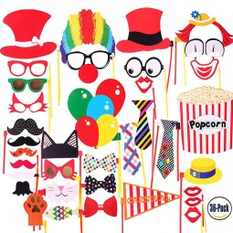 Heißer verkauf karnevalskabine requisiten kit gastgeschenke für hochzeit geburtstag karneval bachelorette party zubehör
