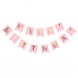 Buon compleanno lettera carta ghirlanda stamina banner festa di compleanno decorazione