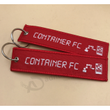 Professional China Wholesale custom embroidered key tags