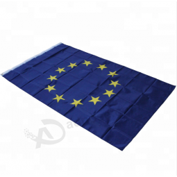 National European Union Flag EU Europe Blue Star Flag