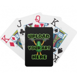 Cartes à jouer de poker promotionnelles définissent l'impression avec le logo