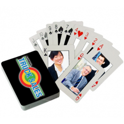 Colorato gioco di carte da gioco personalizzato stampa