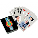 Impression de cartes à jouer personnalisées colorées
