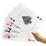 Cartes à jouer à index jumbo, cartes de poker à index jumbo