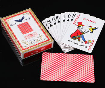 Naipes de acabado liso, cartas de póquer de primera calidad