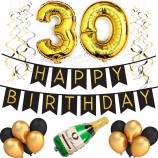 30Th Happy Birthday Banner for Decoration