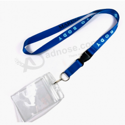 Strong Accessories Diy Plastic Badge Holder Lanyard