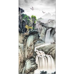 B143 Landscape Painting of Traditional Chinese Painting for The Porch Decoration