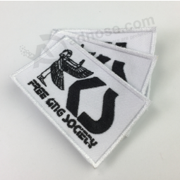 Fashion twill fabric iron on embroidery patch