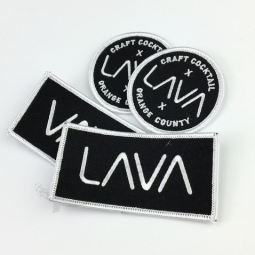 Custom Design Logo Iron Embroidery badge Patches