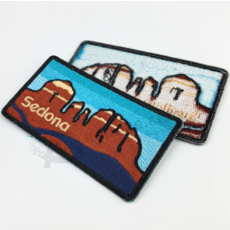 High Quality Woven Embroidered Custom Clothing Patches