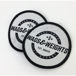 Low Price Custom Woven Patch For Bags